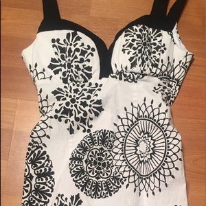The lil Black and White pin up Dress Adorbs